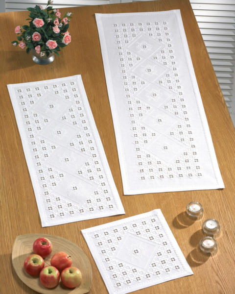 Kit de broderie Hardanger 37 x 103 cm