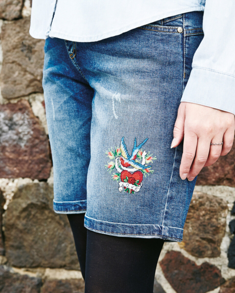 Kit de Broderie Tatouage 10 x 10 cm