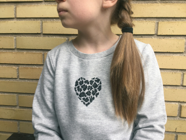 Kit de broderie Cœur 7 x 9 cm