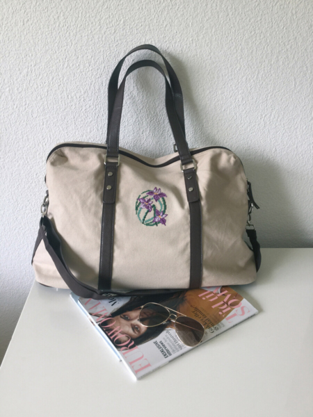 Kit de Broderie Fleurs lilas 7 x 9 cm