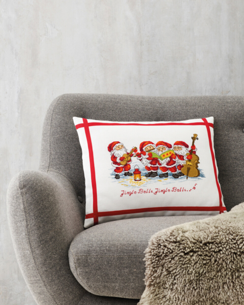 Kit de broderie Orchestre de lutins 45 x 35 cm