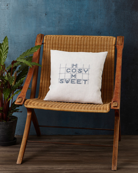 Kit de broderie Home 40 x 40 cm