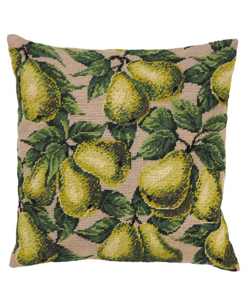 Kit de broderie Poires 40 x 40 cm