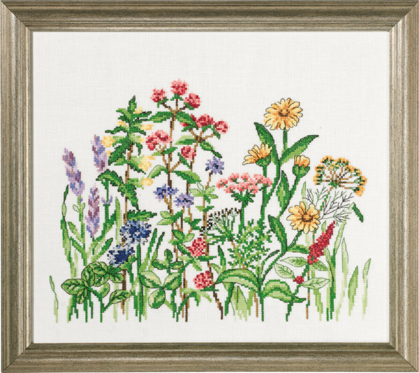 Kit de Broderie Herbes Aida R5379 38x33 cm