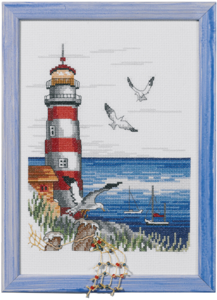 Kit de broderie Phare 20 x 28 cm
