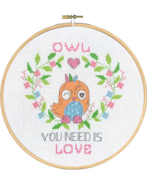 Kit de broderie Owl you need m/5810/20 20 Ø