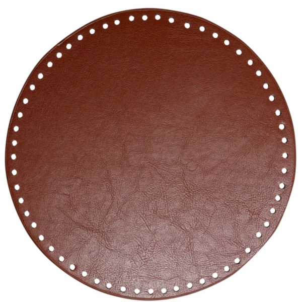 Go Handmade Fond Rond: Marron, 25 cm