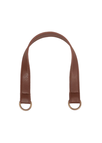 Go Handmade Anse de sac avec anneau en O: Marron/bronze