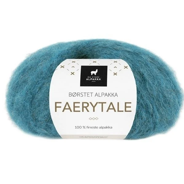 Du Store Alpakka Faerytale 766 Turquoise chiné