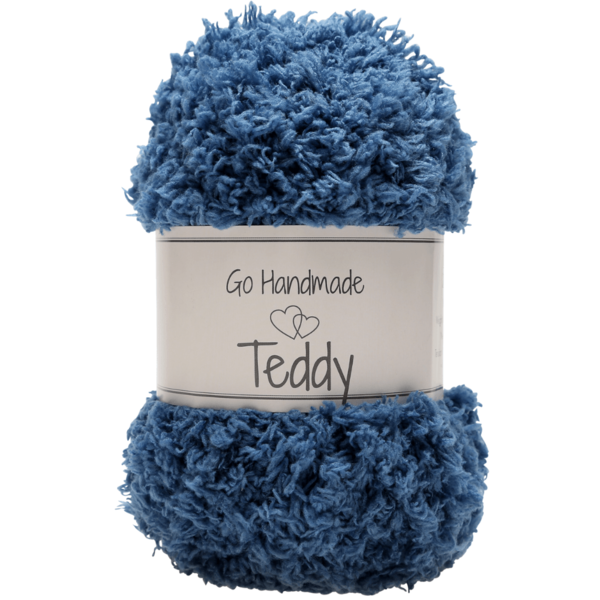 Go Handmade Teddy 17348 Bleu pétrole