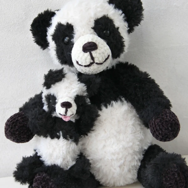 Go Handmade Pandas - Inus et Baby Nusi
