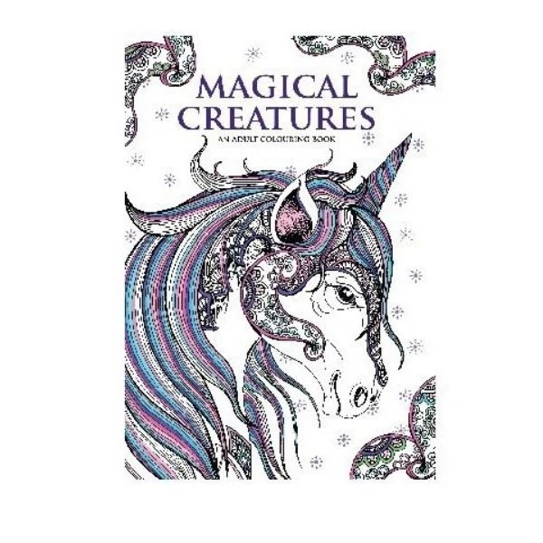 Malebog A4 Magical Creatures, 32 sider