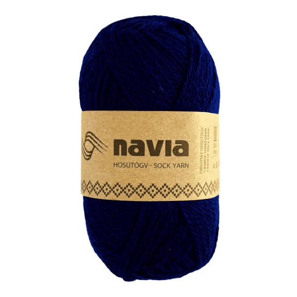 Navia Sock Yarn 524 Bleu marine