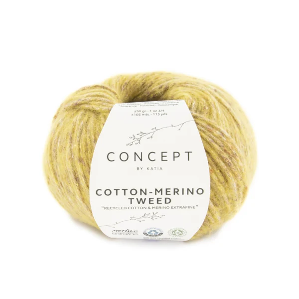 Katia Cotton-Merino Tweed 507 Ocre