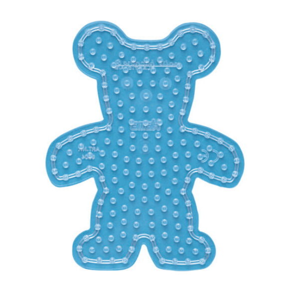 Hama maxi pearlplate, transparent - Teddy bear 8204