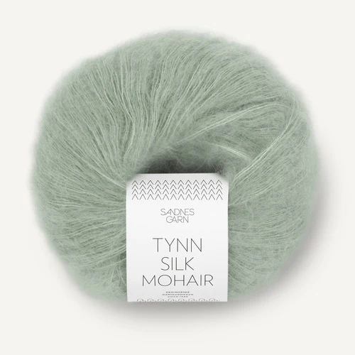 Sandnes Tynn Silk Mohair 8521 Vert Clair Poussiéreux
