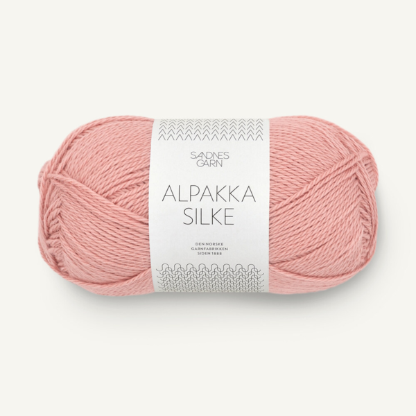 Sandnes Alpakka Silke 4033 Fleur de Pêcher
