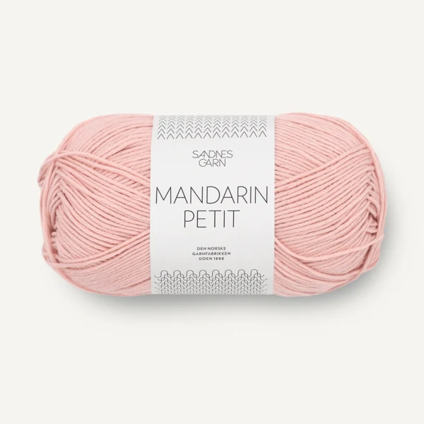 Sandnes Mandarin Petit 4002 Fleur de Pêcher Clair