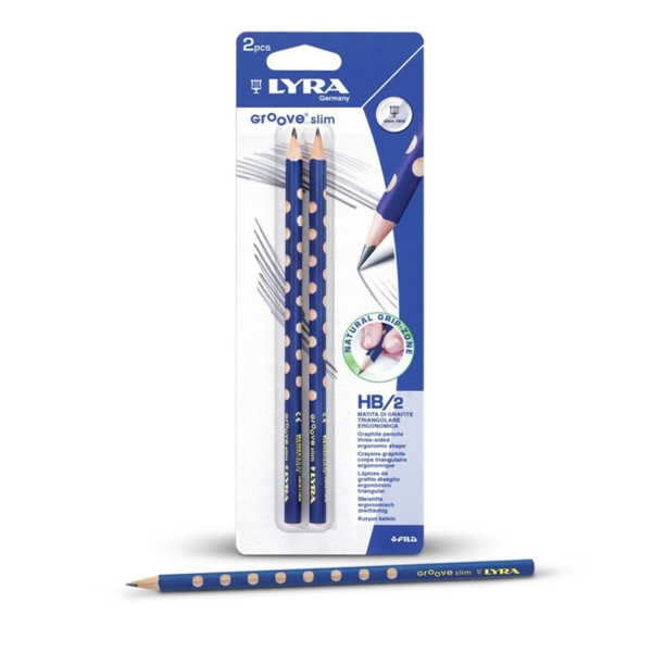 Lyra Groove Slim HB Crayon 2. pcs