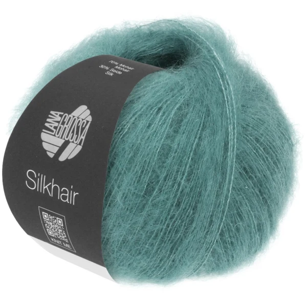 Lana Grossa Silkhair 155 Vert mer