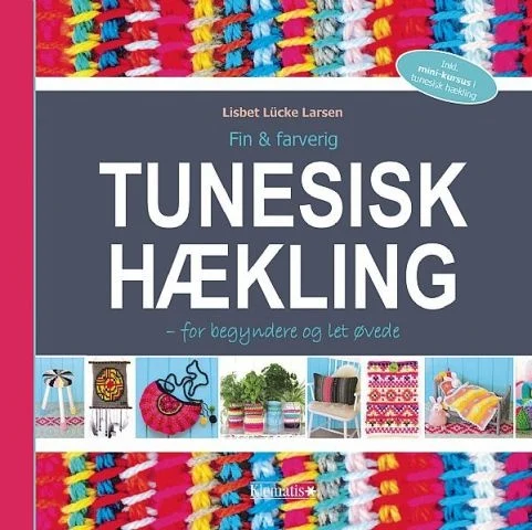 Livre : TUNESI&#39;S CROCHET fin et coloré - pour débutants et faciles à pratiquer
