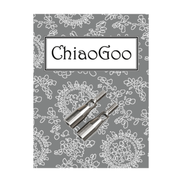 ChiaoGoo Adaptateur pour Aiguilles Circulaires Interchangeables, 2 pcs