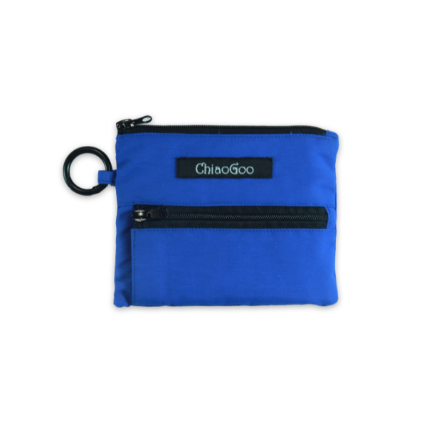 ChiaoGoo Pochette Accessoires, Bleue, 12x9.5 cm