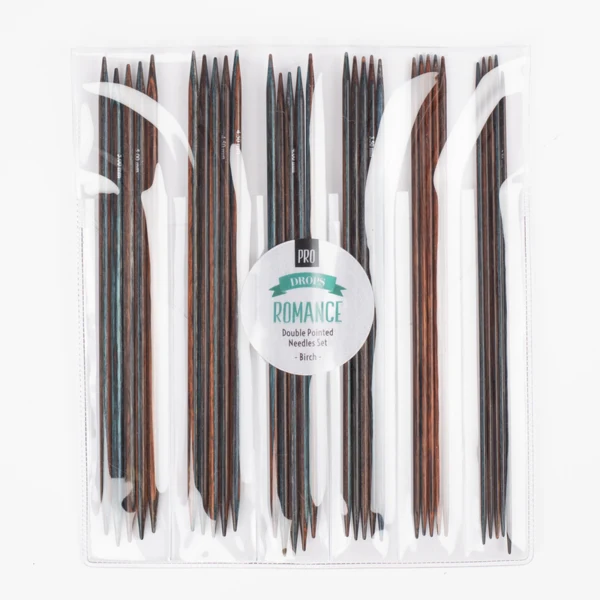 DROPS Pro Romance Set Aiguilles Doubles Pointes (2.50-5.00 mm)