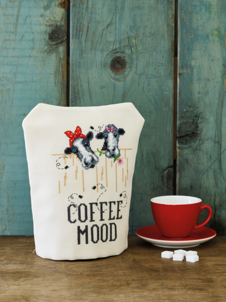 Kit de broderie Coffee Mood 23x27 cm