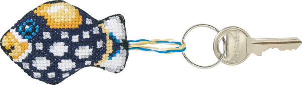 Kit de broderie Poisson-clown déclencheur 7 x 5 cm