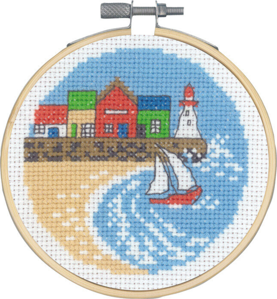 Kit de broderie Maisons sur le port m/5810/10 10 Ø