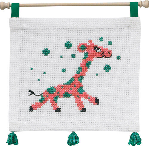 Kit de Broderie MFK Girafe 22 x 19 cm