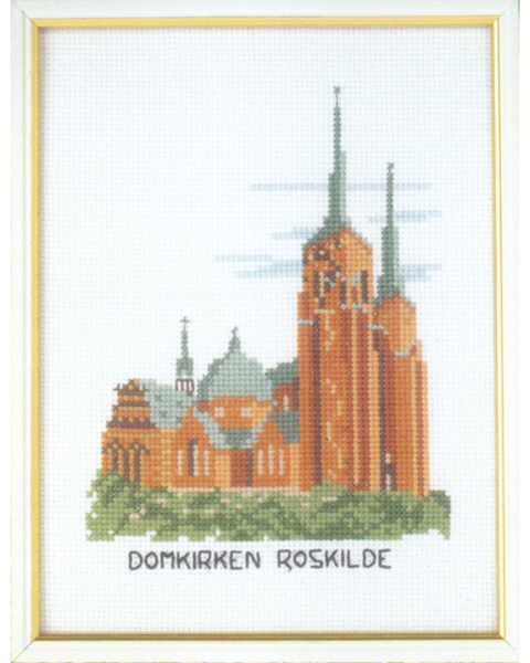 Kit de broderie Cathédrale de Roskilde 15 x 20 cm 5611
