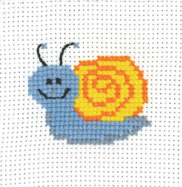 Kit de Broderie MFK Escargot 8 x 8 cm