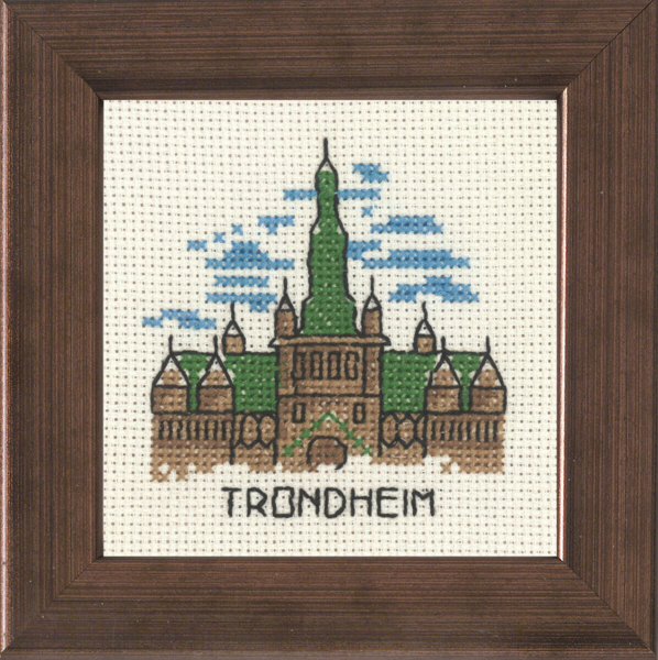 Kit de broderie Trondheim 10 x 10 cm R5370