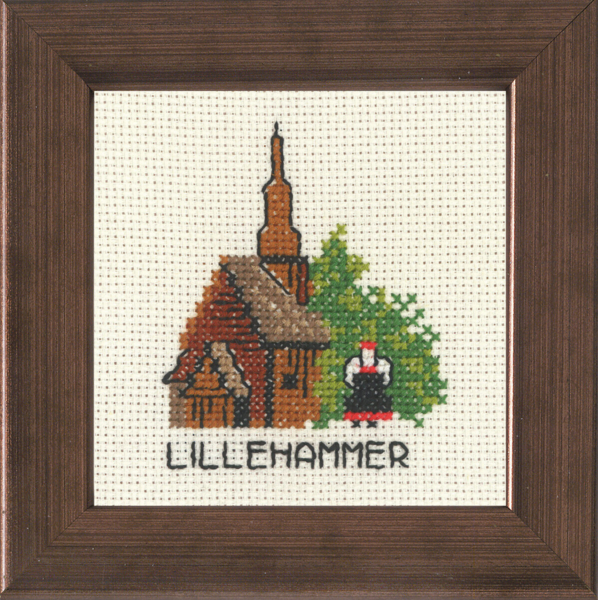 Kit de Broderie Lillehammer 10 x 10 cm R5370
