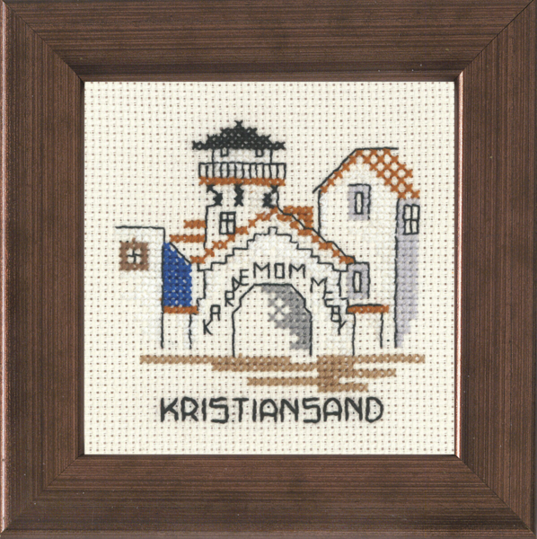 Kit de broderie Kristiansand 10 x 10 cm R5370