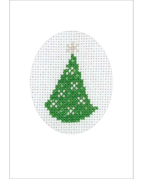 Kit de broderie Sapin avec étoiles 5883/00