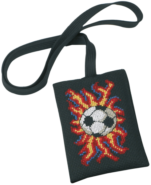 Kit de broderie Football 8 x 13 cm