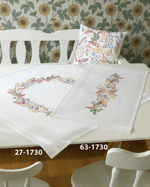 Kit de Broderie Automne 80 x 80 cm