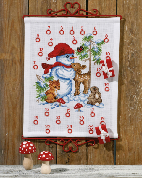 Kit de Broderie Bonhomme de Neige B5125/32 32 x 41 cm