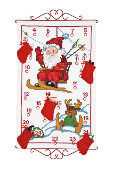 Kit de broderie Nain de ski 5125/38 38 x 61 cm