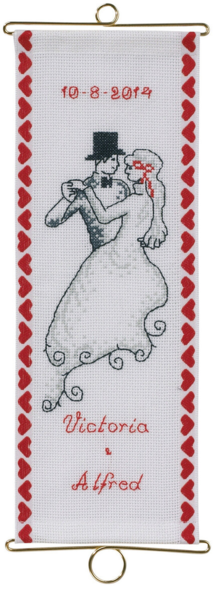 Kit de Broderie Mariage M5188/12 12 x 33 cm