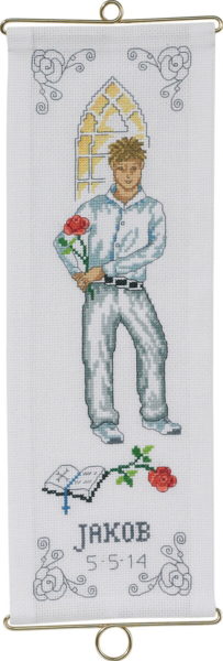 Kit de broderie Jakob incl/5188/14 14 x 40 cm