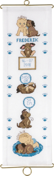 Kit de broderie Frederik m/5188/14 14 x 44 cm