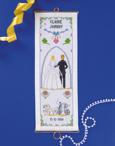 Kit de broderie Mariage 14 x 39 m/5188/14