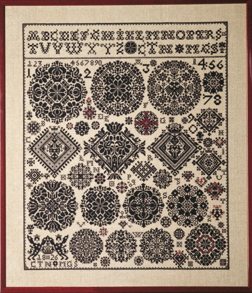 Kit de broderie Vierlande 1826 54 x 63 cm