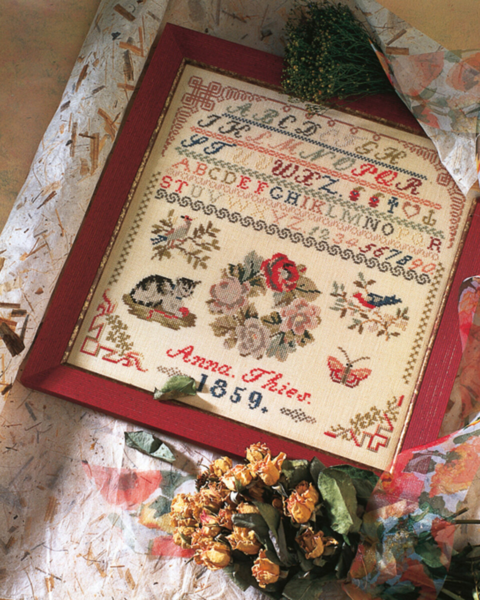 Kit de broderie Anna Thies 1859 35 x 35 cm 5633