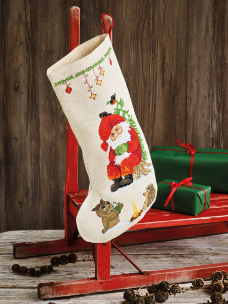 Kit de broderie La chouette lit 27 x 44 cm