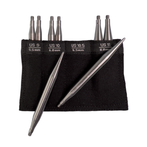 ChiaoGoo Twist Étui pour Pointes (8-13 cm) 5.50–8.00 mm